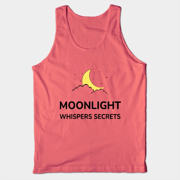 Moonlight whispers secrets Tank Top by Meeno